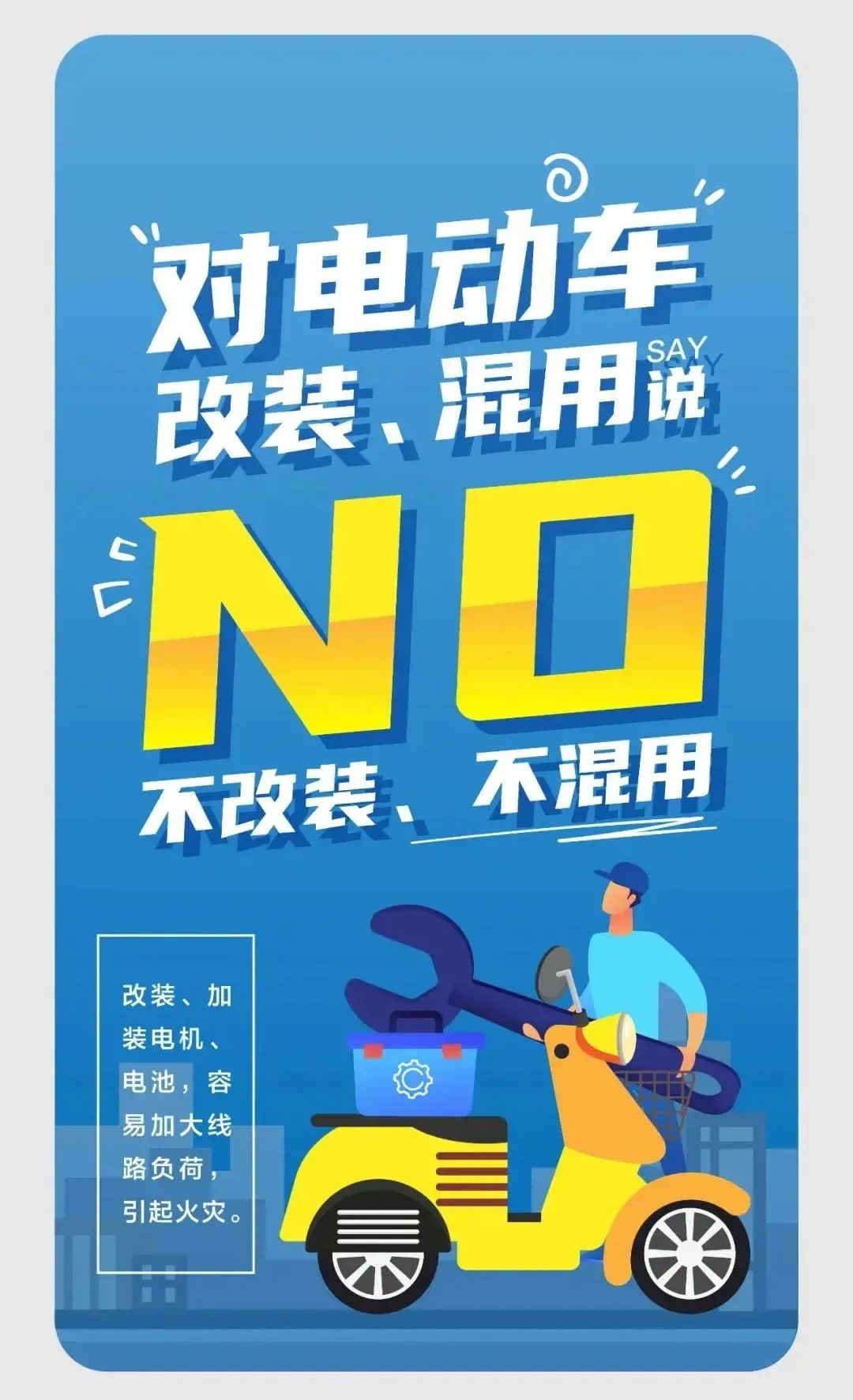 电动车禁止室内充电请您立即整改