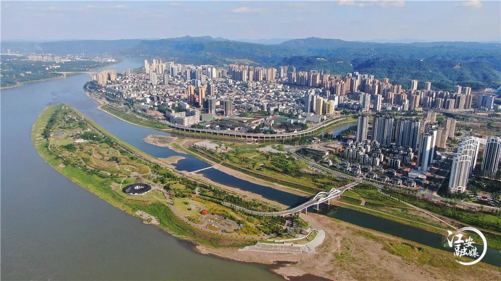 高清大图太空视角看宜宾太震撼了