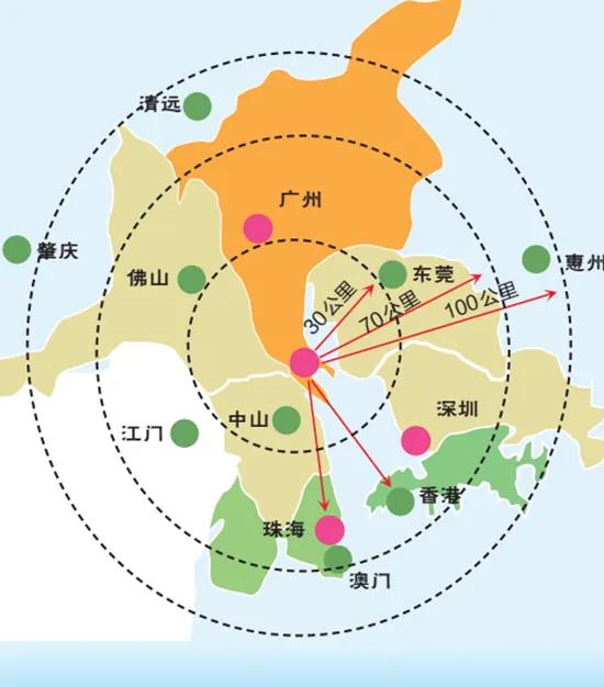 广州南沙区位图图片