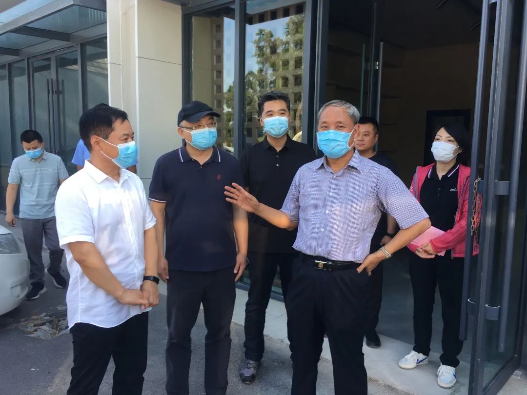 市委常委宣传部长宫松奇调研修武县文旅文创项目建设及防汛防火工作