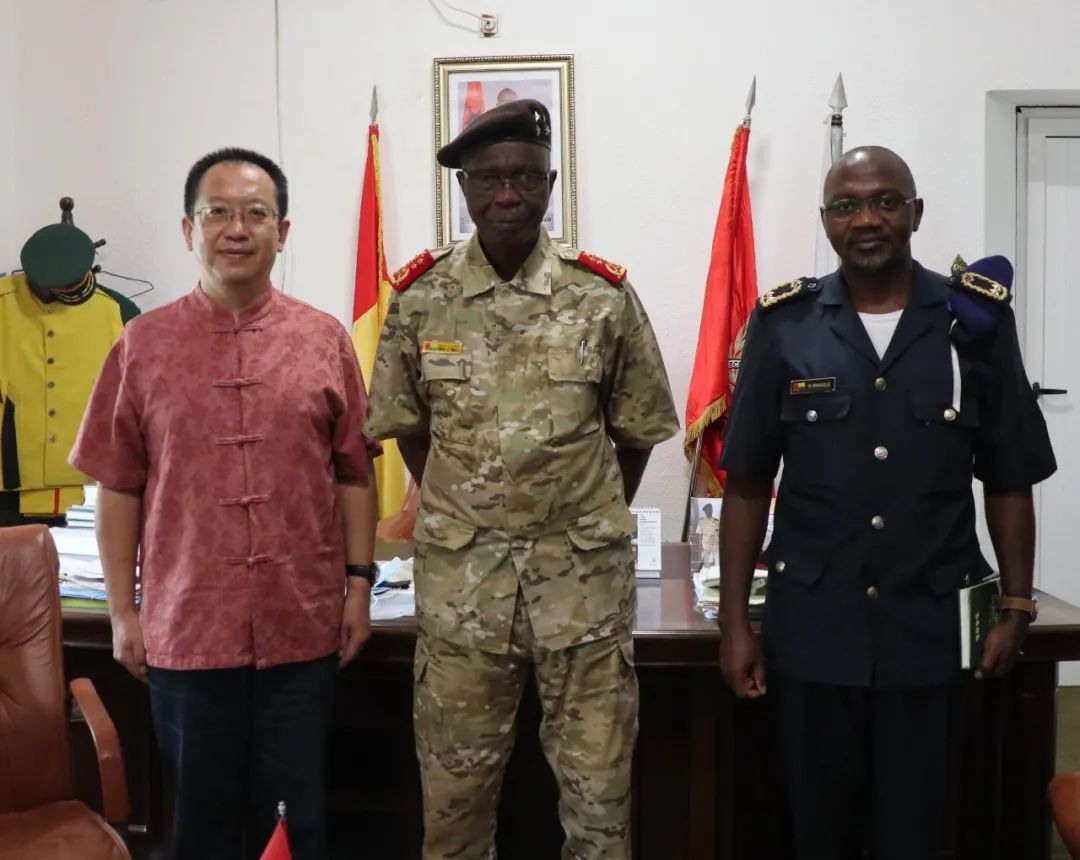 驻几内亚比绍大使拜会几比总参谋长纳恩坦