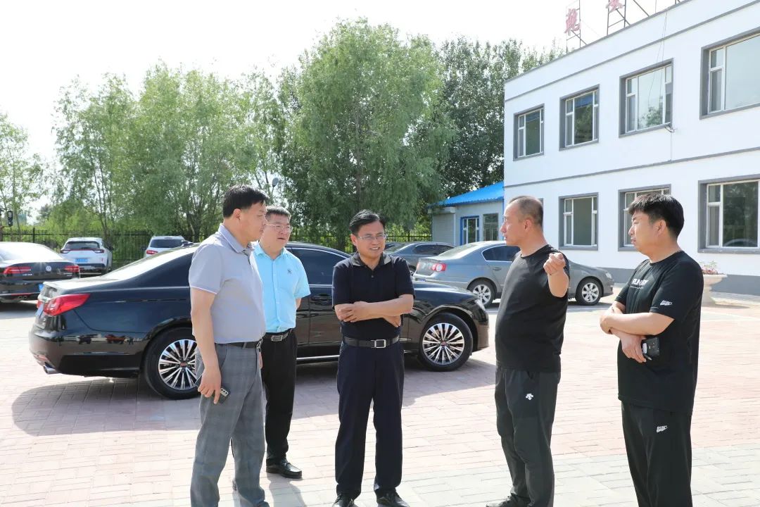 松原市乾安县委副书记,县长王立国检查安全生产工作