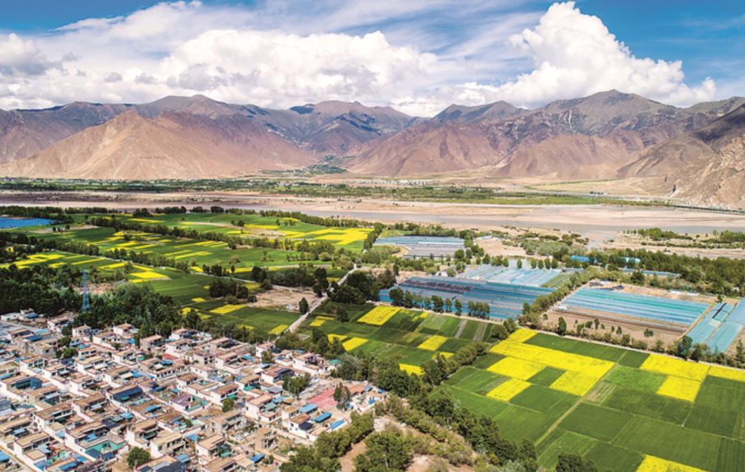 在南京市对口支援墨竹工卡县工作组的推动下,塔巴陶瓷所在村塔巴村