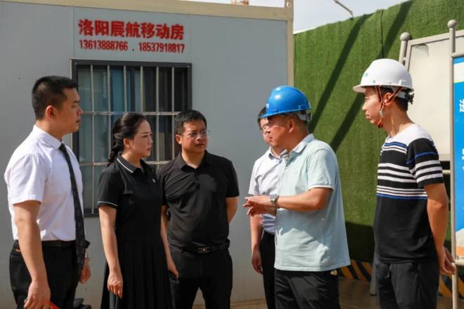 老城新闻酷暑炎炎清凉邑线洛邑古城开展关爱一期续建建设者活动