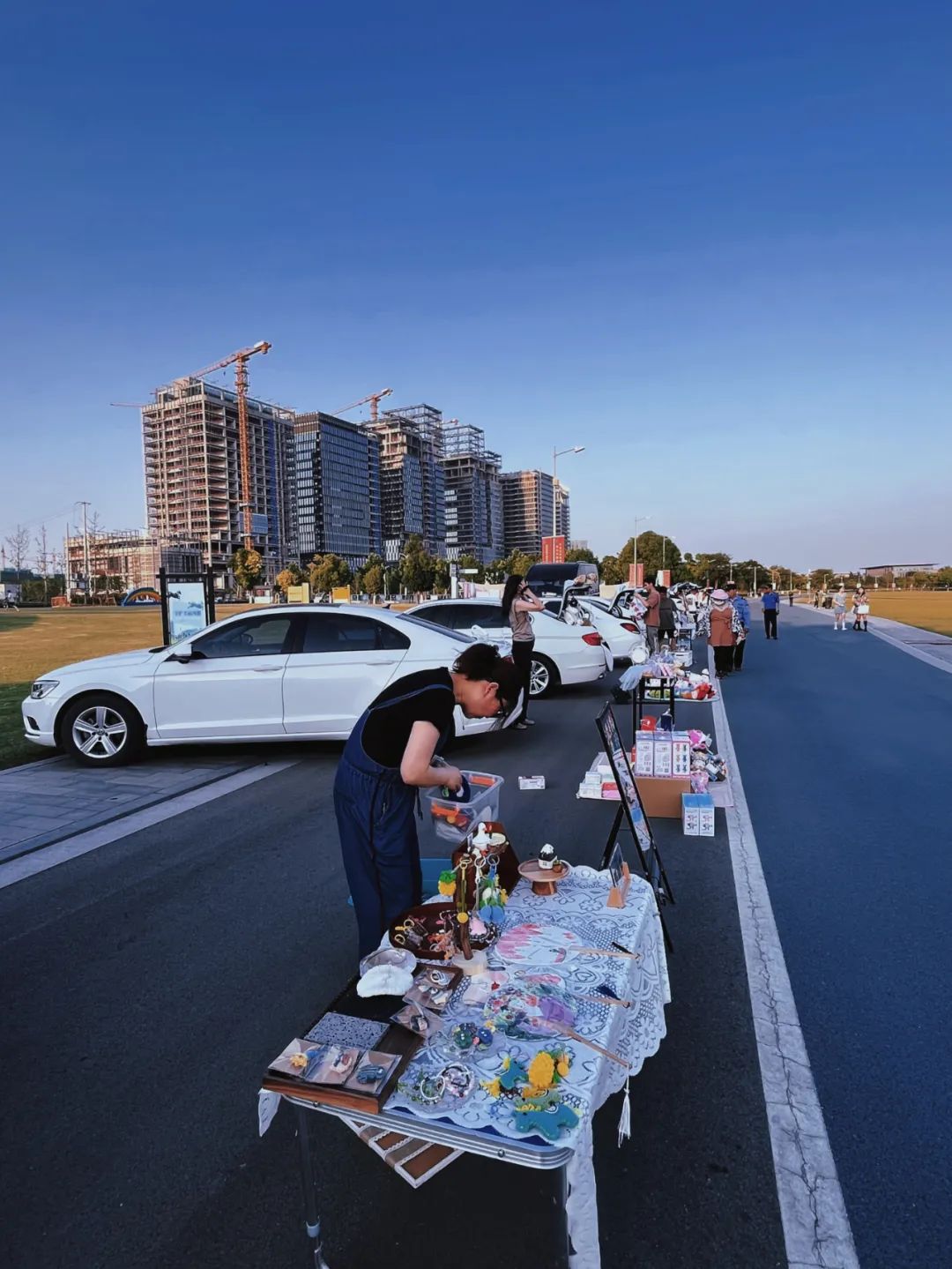 醉美云龙丨大龙湖后备箱集市开集啦