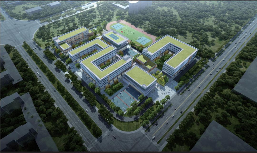 小学48个班 初中36个班建筑面积达50000平方米是一所九年一贯制公办