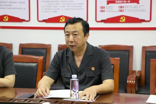 濮阳市中级人民法院开发区综合审判庭庭长崔欣欣到濮阳县人民法院调研指导“枫桥式法庭”创建工作