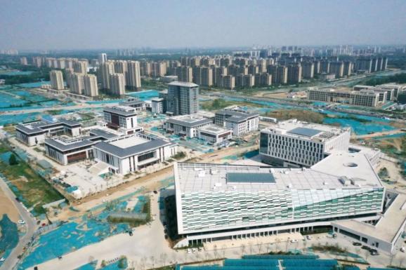 聊城市一校三馆即将交付使用