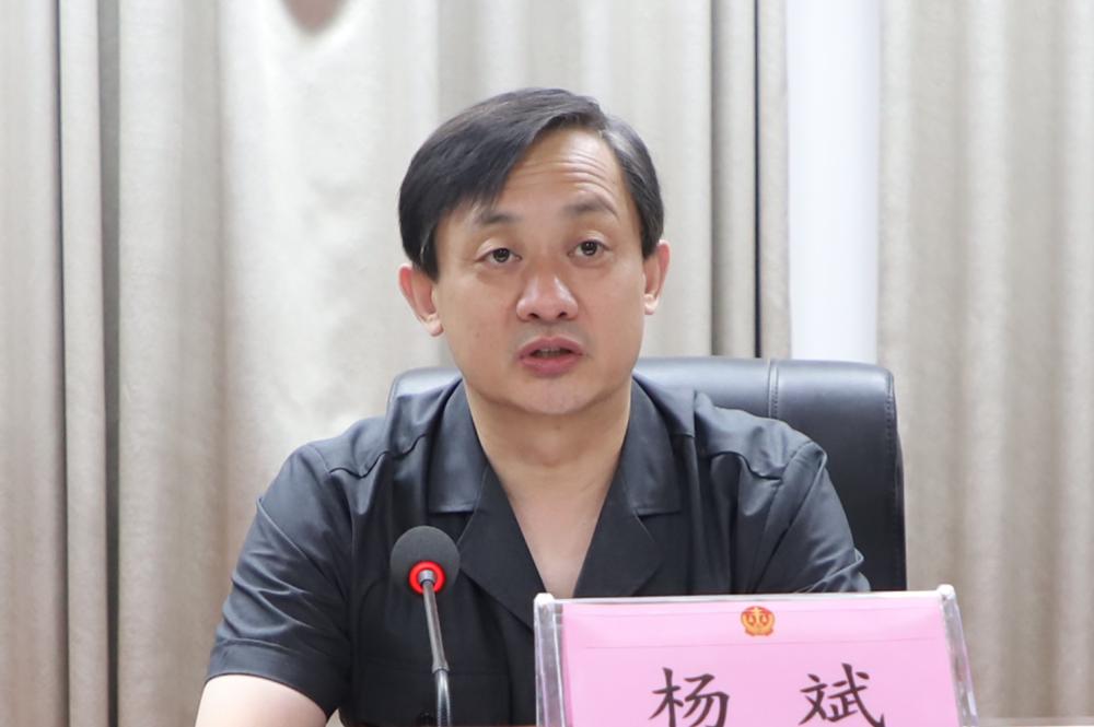 6月22日,莘县法院党组书记,院长杨斌以《深刻领悟"两个确立"的决定性