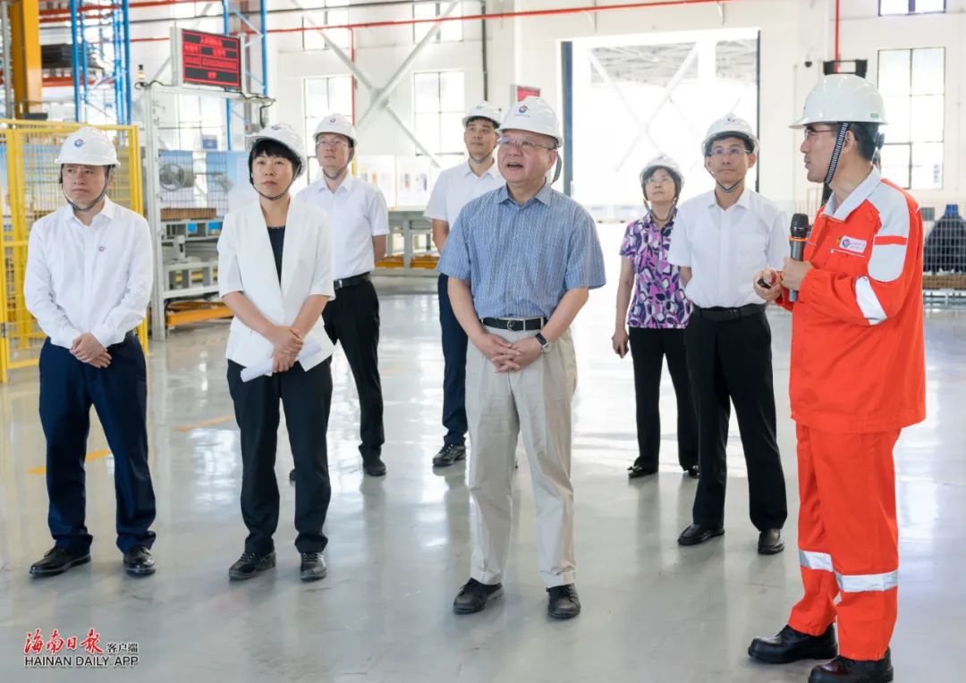 沈晓明在澄迈县调研时强调要打造具有更强竞争力的产业集群