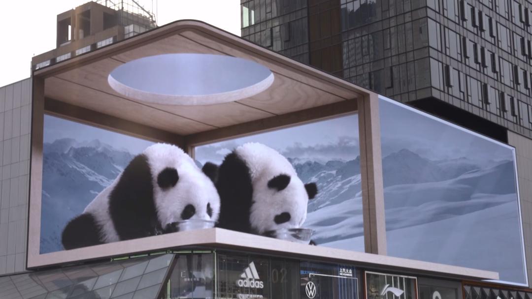 世界各地的裸眼3d广告牌,网友看完:中国的没输