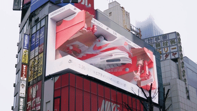 世界各地的裸眼3d广告牌,网友看完:中国的没输