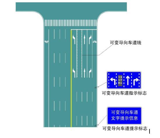 可变导向车道线图片图片