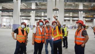 深圳地铁12号线机场东车辆段房屋建筑子单位工程通过初步验收