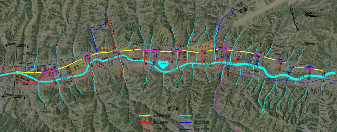 甘谷县新安大道规划图图片