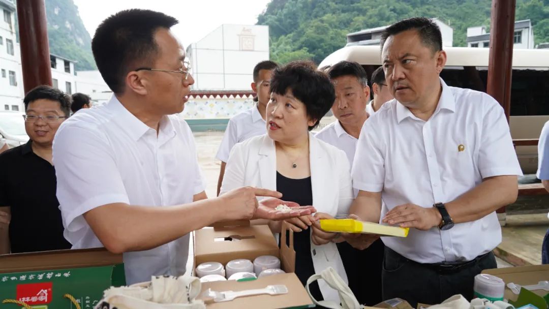 孙丽霞率队到忻城县调研定点帮扶工作