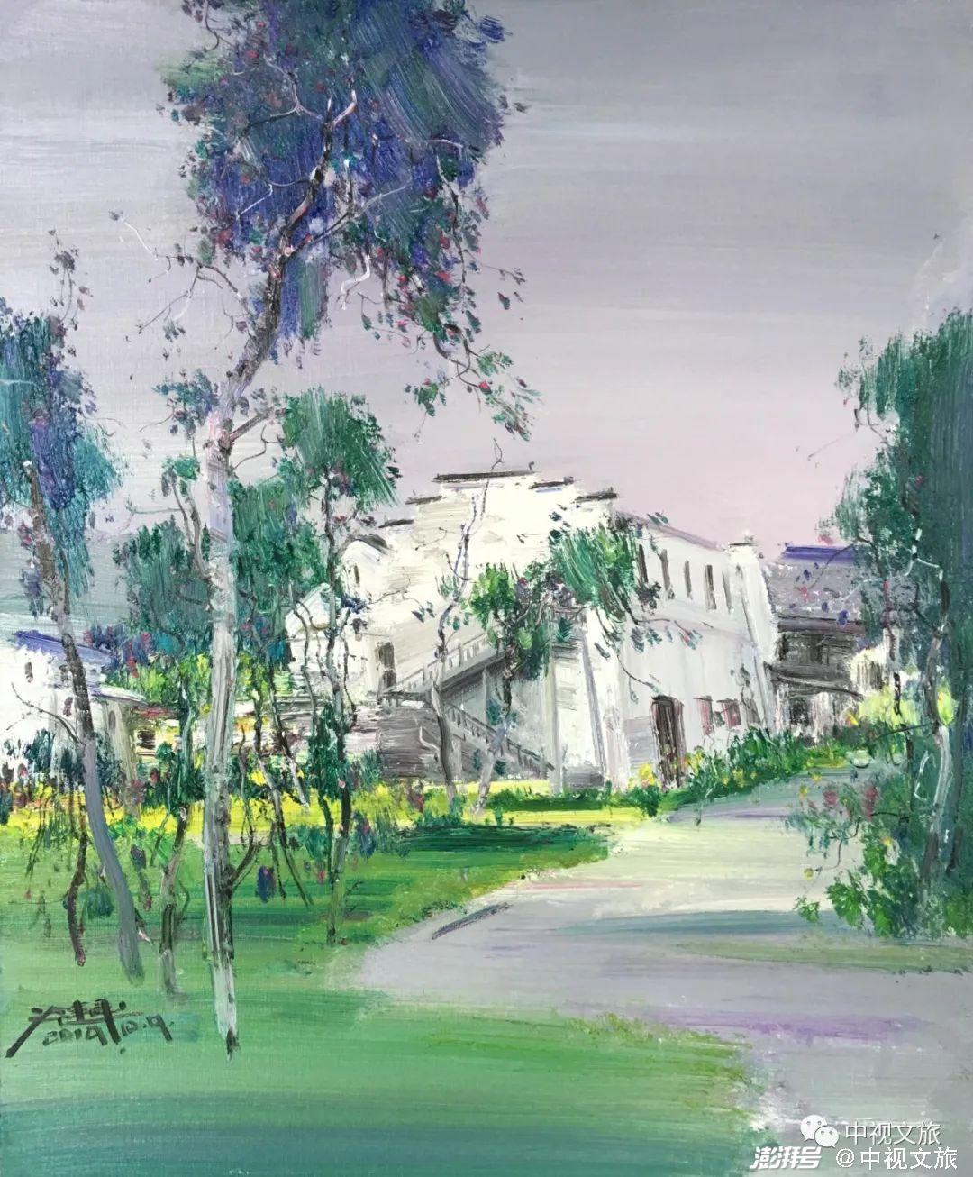 油菜花 60×50cm2019年10月村道 60×50cm2020年5