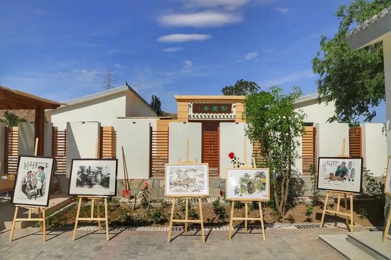 艺术助力乡村振兴▕龙景山房首展隆重开展快来围观