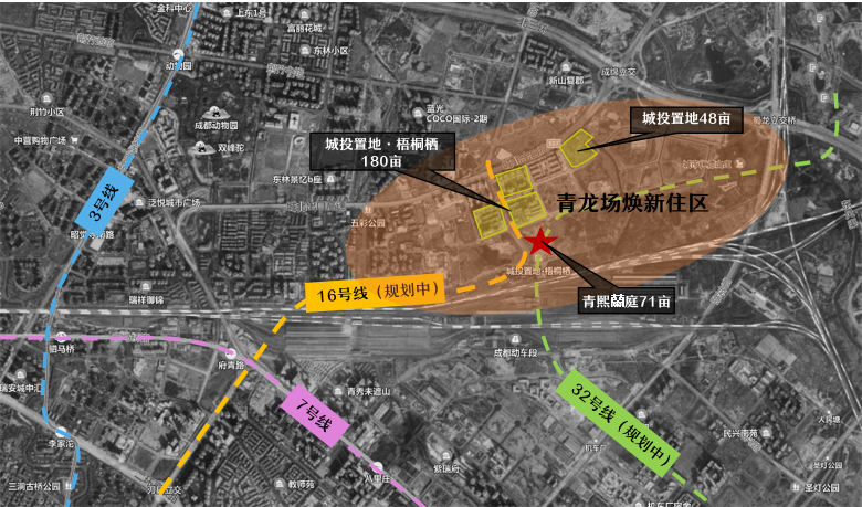 城投置地布局青龙场城投置地·青熙蘭庭,以低密纯居的规划与世界前沿