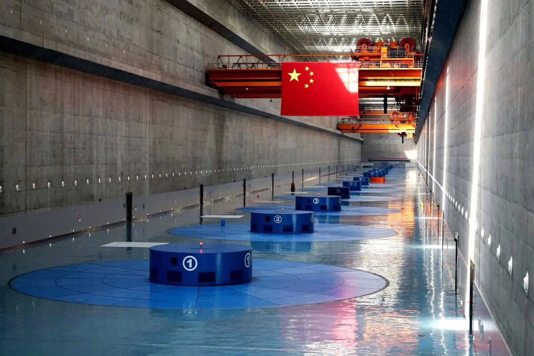 三峡电站左岸厂房 摄影:陈雍蓉