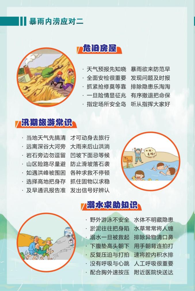 提高安全意识这些防汛小知识一起来学习吧