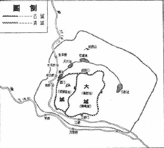 成都城墙地图图片