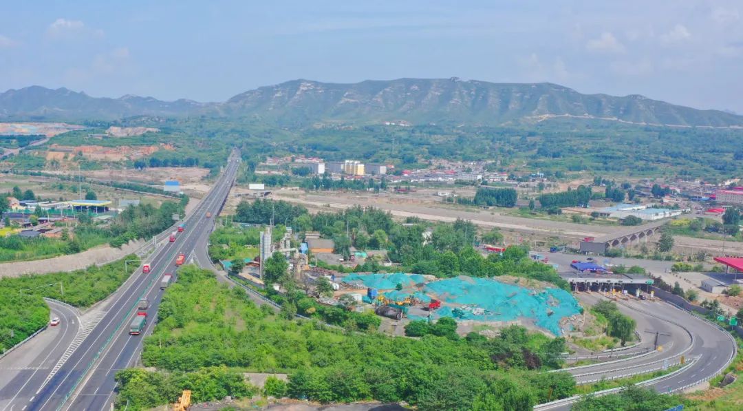 刚刚省重点项目石太高速公路改扩建工程开工