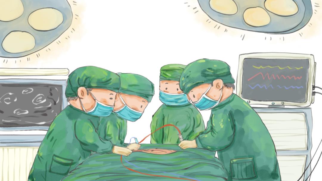 腹腔镜手术动画图片图片
