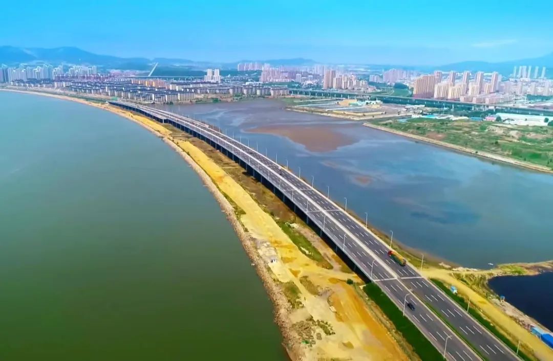 渤海大道全线通车