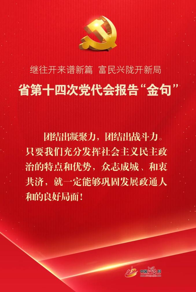 奋进新征程建功新时代学习贯彻省第十四次党代会精神微海报省第十四次