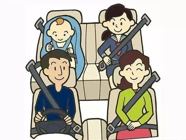 以案说法平安乘车不能忘后排安全须紧系