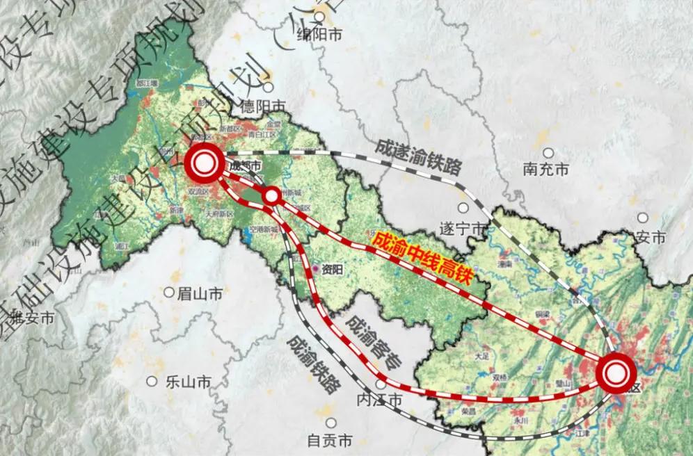 成渝铁路改造规划图图片