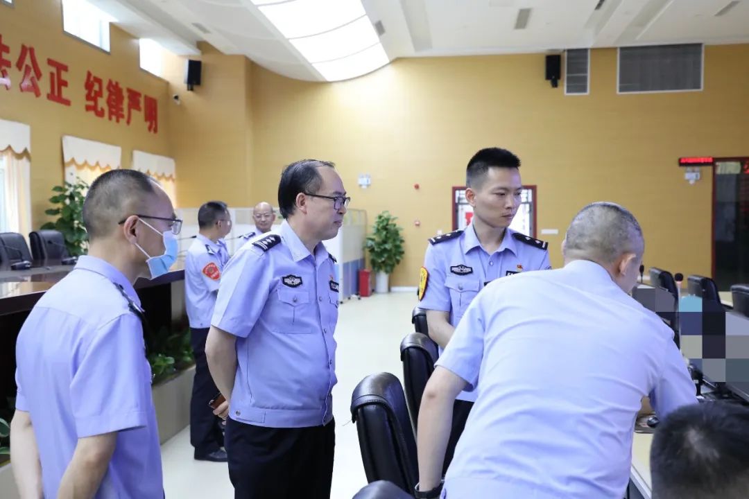 省局"管理规范监狱(监区)"考评组到达州监狱开展现场考评检查