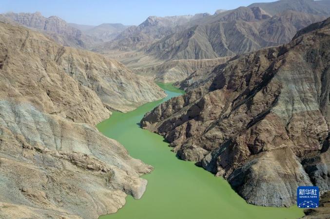 诺木洪水库完成导截流验收老虎口水库下闸蓄水首台
