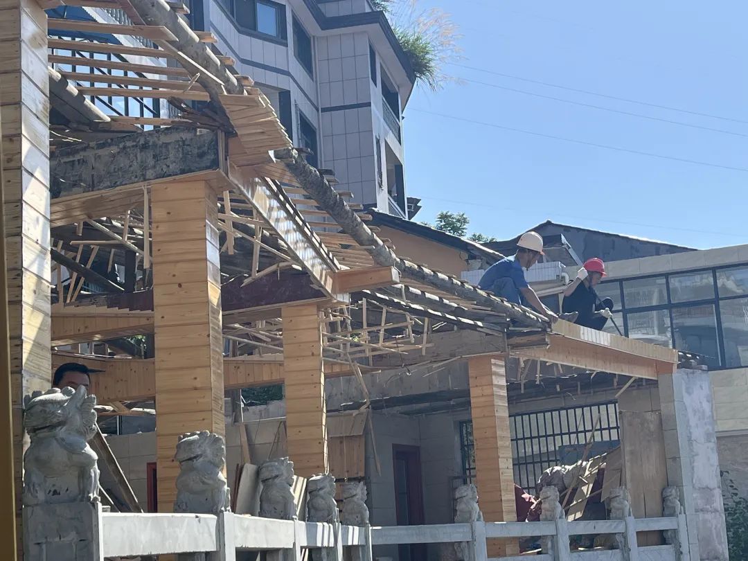 永定区子午路沿线:合力拆违 只为城市更靓丽