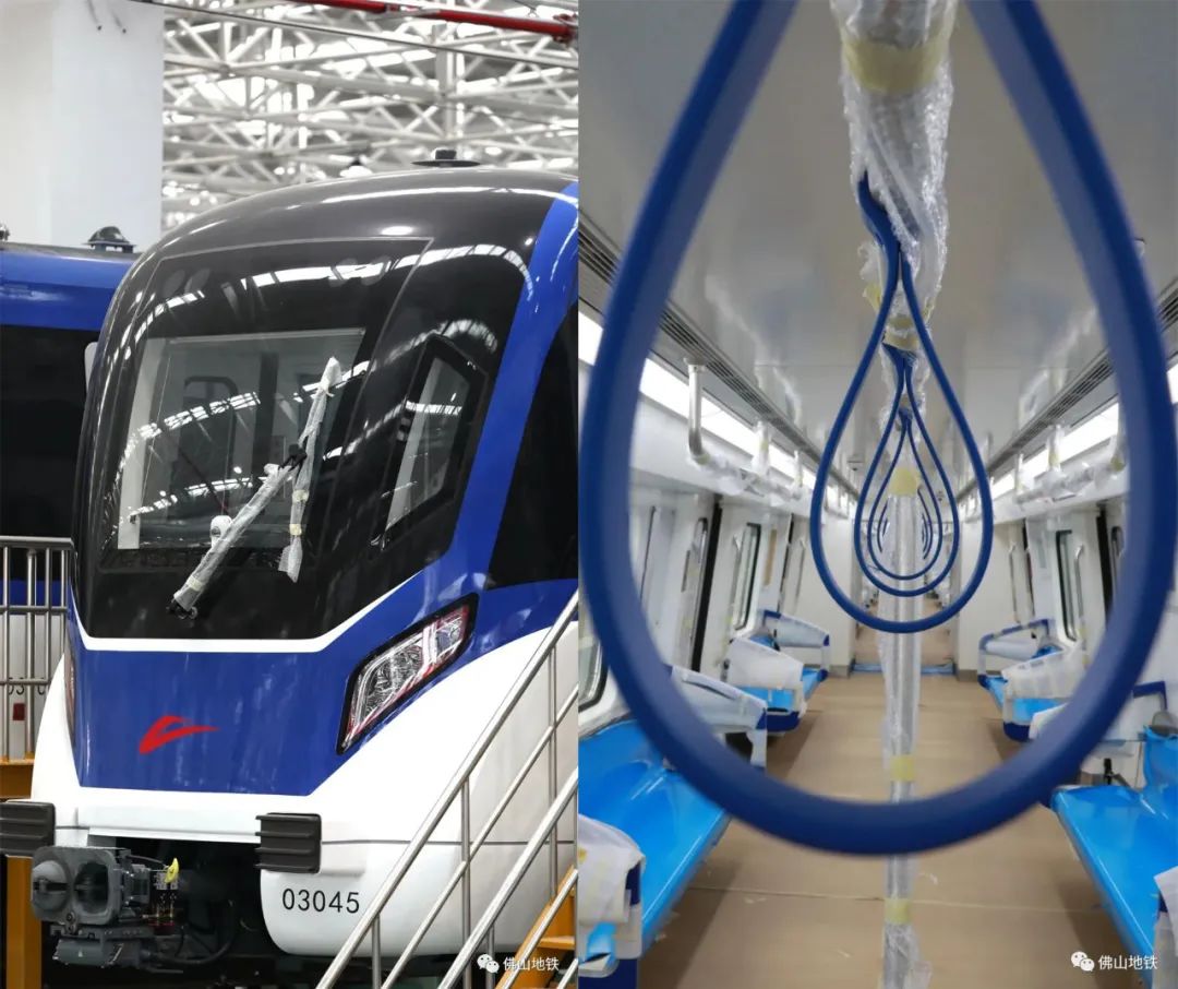抢先看!佛山地铁三号线列车,北滘西站大揭秘