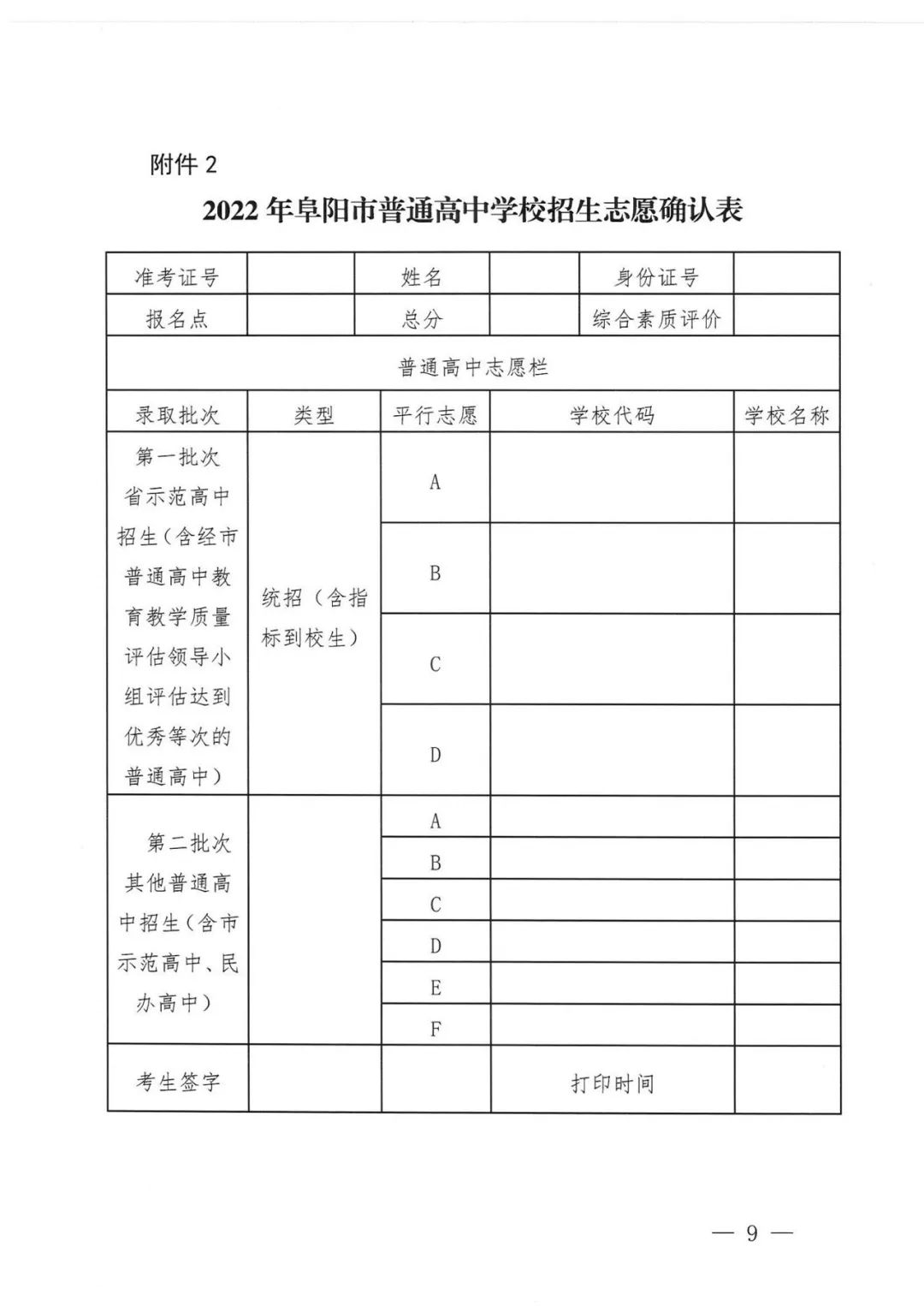 2019年吉林省长春市中考高中学校第二批次征集志愿录取分数线