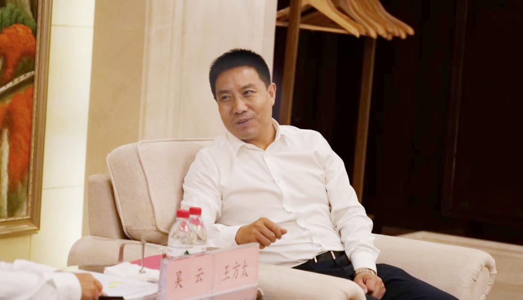 王方太与中国能建集团有限公司副总经理吴云一行座谈