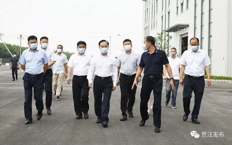 薛永调研平台载体招商工作