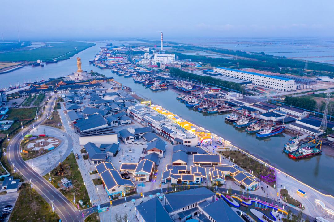 以黄渤海湿地申遗成功为契机,射阳将渔港小镇,日月岛,环海湿地公园