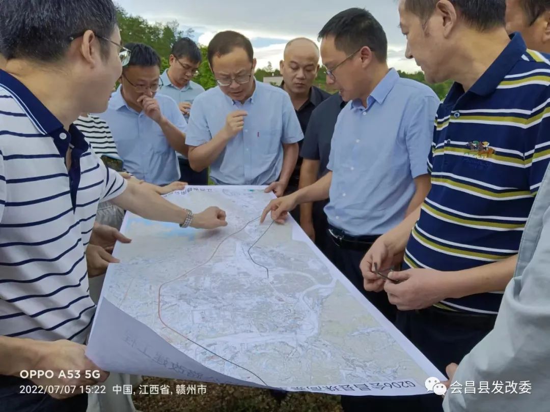受省发改委委托,省政府投资项目评审中心在会昌县召开了g206国道会昌