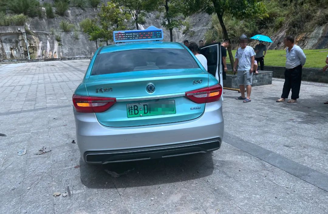 柳州一出租车冲向花圃致两人受伤竟是因为这个操作