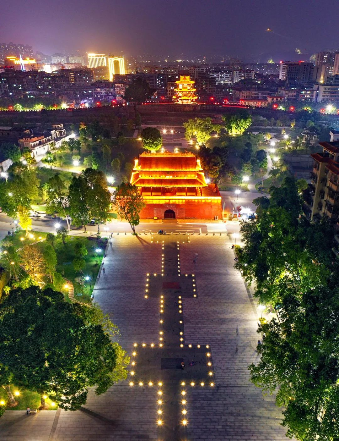 肇庆夜景图片图片