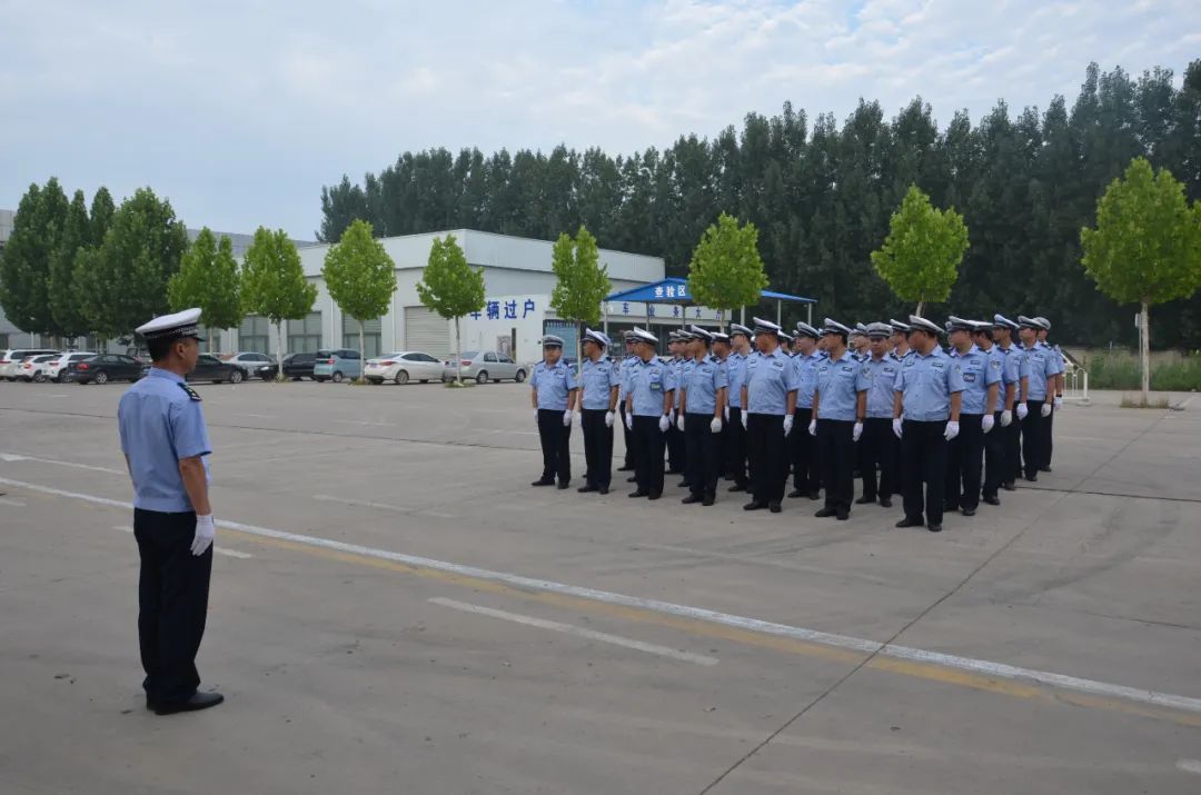 曲周交警夏季大练兵活动圆满结束