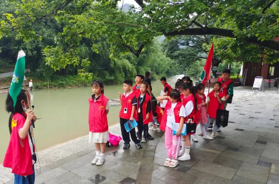 儿童友好校园直通车学生当起小导游暑假这堂课很生动