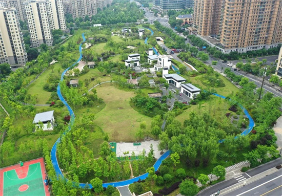 上城区丁兰街道的这两座公园原来这么美均列入杭州2022年第19届亚运会