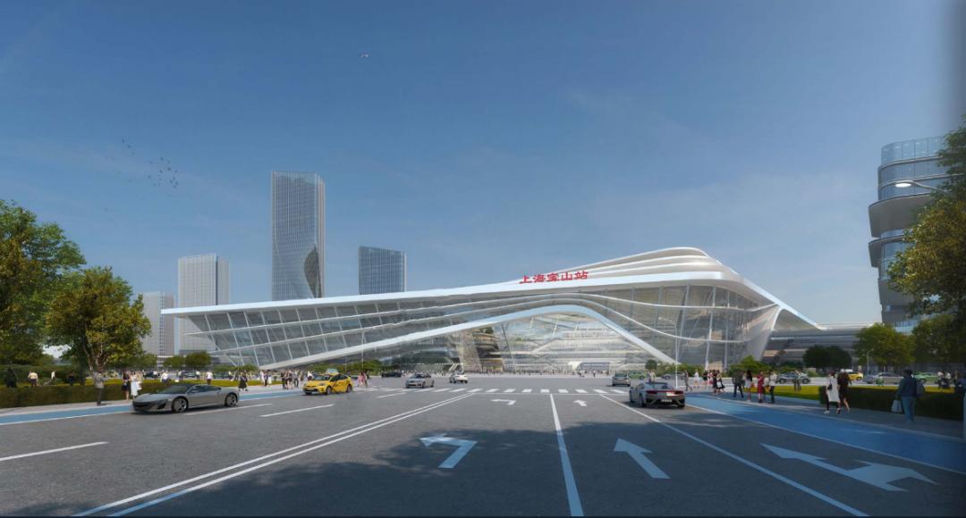提示高铁上海宝山站设计方案来啦你最喜欢哪个