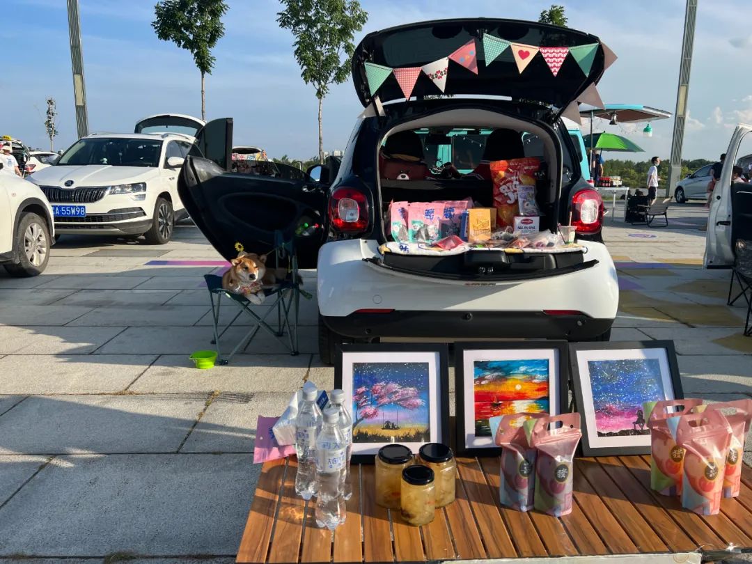 新区好young的完美的创意设计之夜打造属于你的后备箱集市