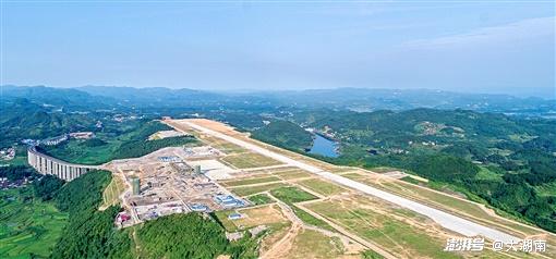 湖南花垣縣湘西機場建設忙