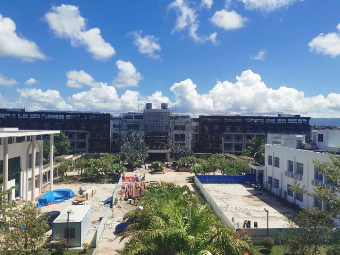 陵水养老服务中心改造项目提速推进预计今年9月份试营业